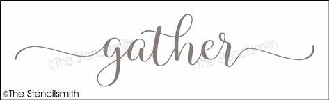 4329 - gather - The Stencilsmith
