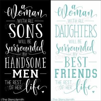 4358 - A woman with all - The Stencilsmith