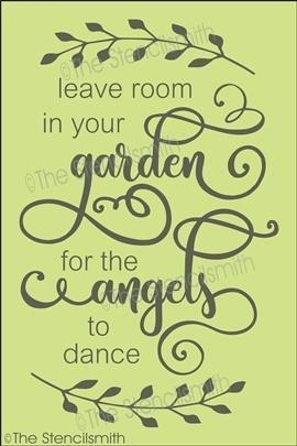 4419 - leave room in your garden - The Stencilsmith