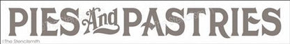 4493 - Pies and Pastries - The Stencilsmith