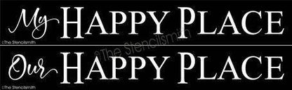 4666 - My / Our Happy Place - The Stencilsmith