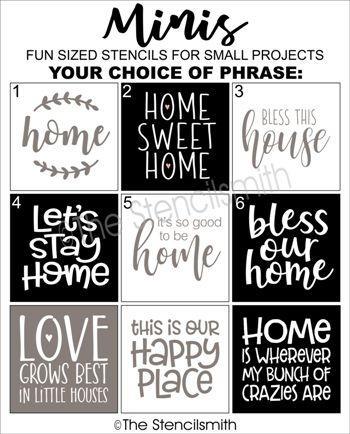 4703 - Home Minis - The Stencilsmith