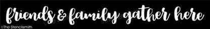 4732 - Friends & Family Gather - The Stencilsmith