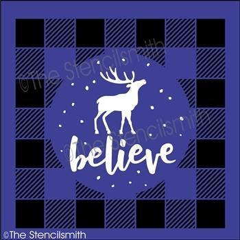 4743 - believe - The Stencilsmith