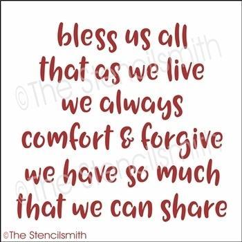 4751 - bless us all that - The Stencilsmith