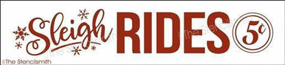 4759 - Sleigh Rides 5c - The Stencilsmith