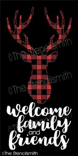 4760 - Welcome family and friends - The Stencilsmith