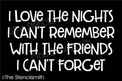 4772 - I love the nights - The Stencilsmith