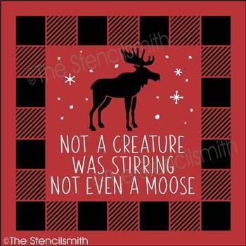 4785 - not a creature was stirring - The Stencilsmith