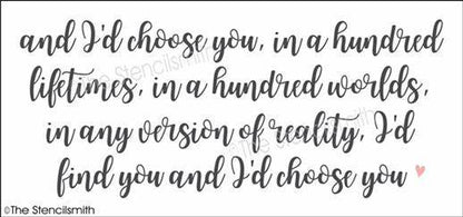 4829 - and I'd choose you - The Stencilsmith