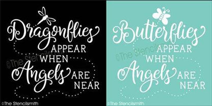 4852 - Dragonflies / Butterflies appear - The Stencilsmith