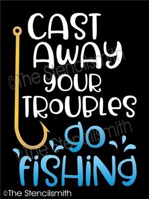 4858 - Cast away your troubles - The Stencilsmith