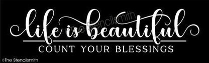 4910 - life is beautiful - The Stencilsmith