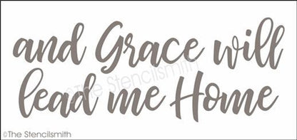 4914 - and Grace will lead - The Stencilsmith