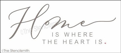 4936 - Home is where the heart is - The Stencilsmith