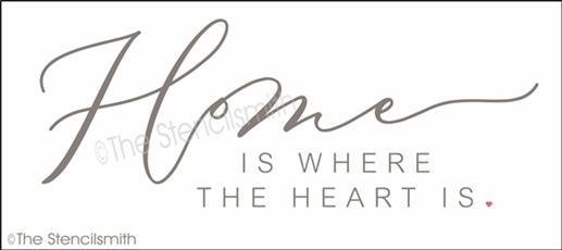 4936 - Home is where the heart is - The Stencilsmith