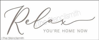 4992 - Relax you're home now - The Stencilsmith
