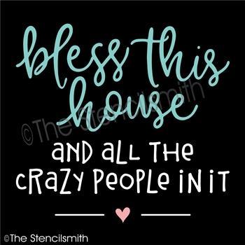 5021 - Bless this house and all - The Stencilsmith