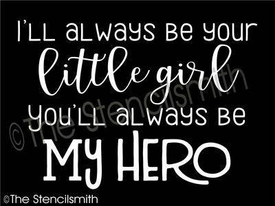 5023 - I'll always be your little girl - The Stencilsmith