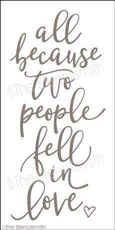 5031 - all because two people - The Stencilsmith