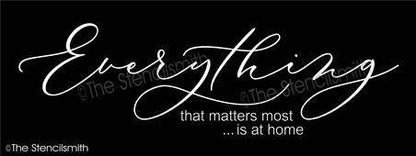 5104 - Everything that matters most - The Stencilsmith