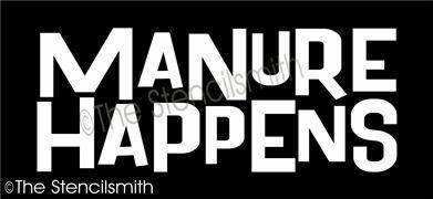 5154 - manure happens - The Stencilsmith