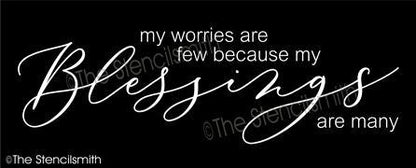5178 - my worries are few - The Stencilsmith