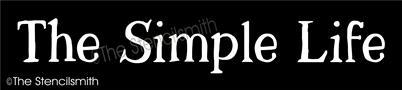 5194 - The Simple Life - The Stencilsmith