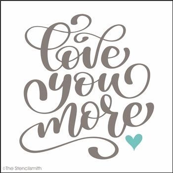 5250 - love you more - The Stencilsmith
