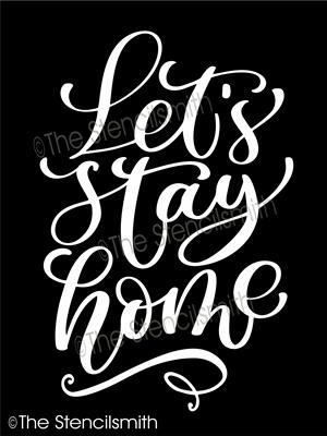 5266 - Let's stay home - The Stencilsmith