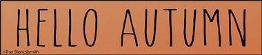 5311 - hello autumn - The Stencilsmith