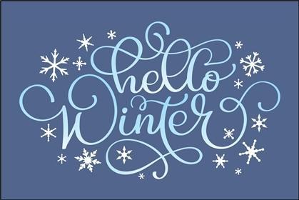5314 - hello winter - The Stencilsmith