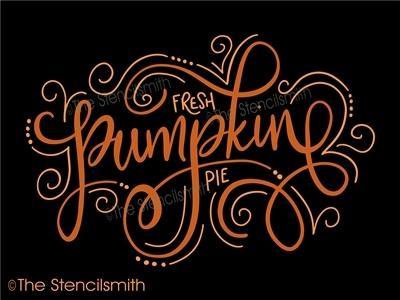 5321 - fresh pumpkin pie - The Stencilsmith
