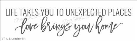 5385 - life takes you to unexpected - The Stencilsmith