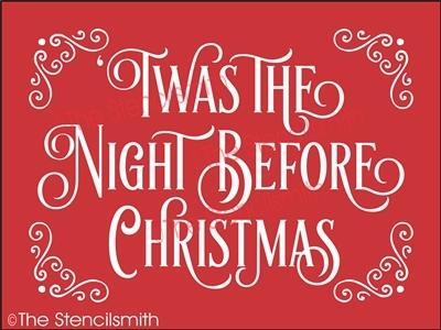 5419 - 'Twas the Night Before - The Stencilsmith