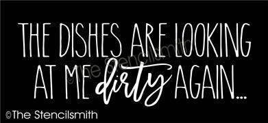 5431 - The dishes are looking - The Stencilsmith