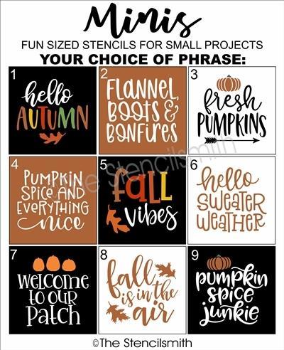5451 - Fall Minis - The Stencilsmith
