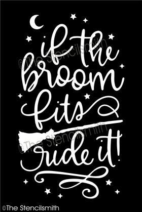 5470 - if the broom fits - The Stencilsmith