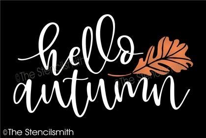 5476 - hello autumn - The Stencilsmith