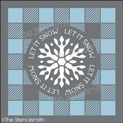 5506 - Let It Snow - The Stencilsmith