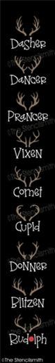 5515 - Reindeer Names - The Stencilsmith