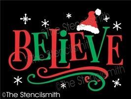 5518 - believe - The Stencilsmith