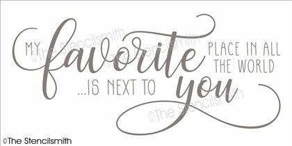 5627 - My favorite place - The Stencilsmith