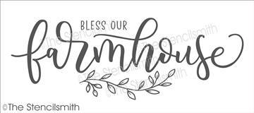 5673 - bless our farmhouse - The Stencilsmith