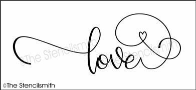 5686 - love - The Stencilsmith