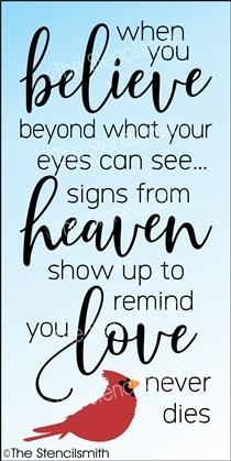 5694 - when you believe beyond - The Stencilsmith