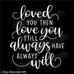 5706 - Loved you then - The Stencilsmith