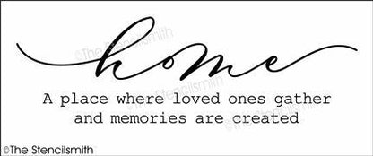 5716 - Home a place where loved ones - The Stencilsmith
