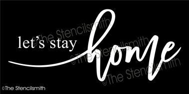 5718 - let's stay home - The Stencilsmith