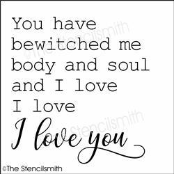 5793 - you have bewitched me - The Stencilsmith